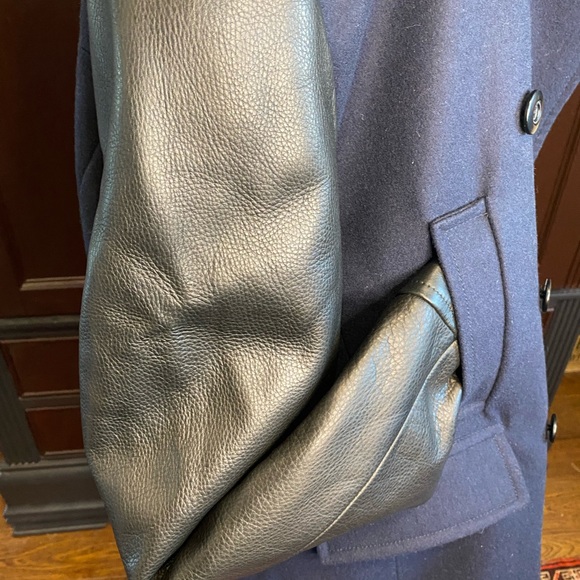 Danier Wool & Leather Jacket Sz.L - Picture 8 of 16